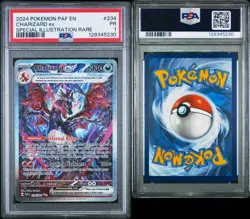 ERROR PSA10 in PSA1 Mislabelled ! Pokemon Charizard ex Paldean Fates SIR #234 - Image 3