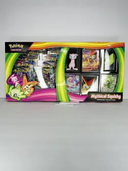 Pokemon TCG Mythical Squishy Premium Collection Box 820650809736 - Image 1