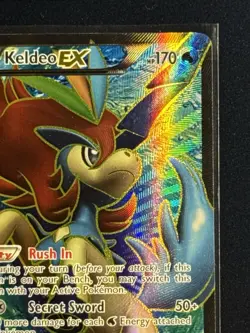 Pokemon Keldeo EX 142/149 Boundaries Crossed Full Art Ultra Rare Holo - Image 4