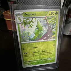 Pokemon Metapod SV: Scarlet & Violet 151 011/165 Stage 1 90 HP Reverse Holo - Image 1