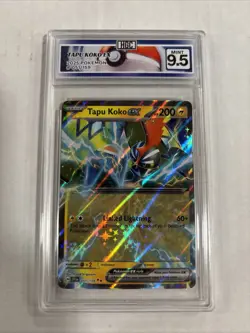 2025 Pokemon Tapu Koko Ex #51 HGC 9.5 (sb3) - Image 1