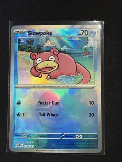Pokemon TCG Slowpoke Masterball Pokeball Holo 018/131 Prismatic Evolutions 🔥 - Image 1