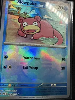 Pokemon TCG Slowpoke Masterball Pokeball Holo 018/131 Prismatic Evolutions 🔥 - Image 2