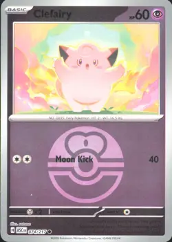 Pokemon TCG - Clefairy (Love Ball) ME: Ascended Heroes 074/217 NM - Image 1