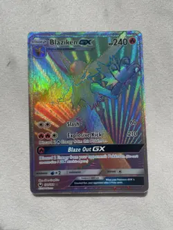 Blaziken GX 170/168 Rainbow Rare Holo Full Art SM-Celestial Storm Pokemon TCG - Image 1