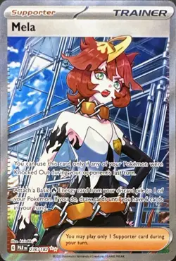 Mela 236/182 Ultra Rare Paradox Rift Pokemon Near Mint - Image 1