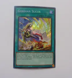 Gordian Slicer ALIN-EN066 (Secret Rare, 1st Ed, Lightly Played / LP) - Image 1