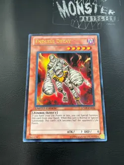 YUGIOH ENDLESS DECAY ULTRA RARE JUMP-EN056 LIMITED EDITION - Image 1