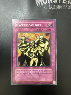 YUGIOH BACKUP SOLDIER SUPER RARE PSV-EN028 - Image 1