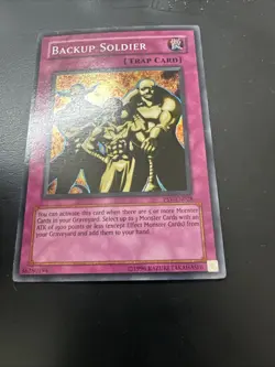 YUGIOH BACKUP SOLDIER SUPER RARE PSV-EN028 - Image 2
