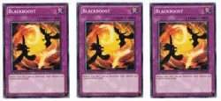 3 Blackboost - STOR-EN065 3 x3 Yugioh Yu Gi Oh! Playset 1st Edition - Image 1