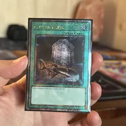 Foolish Burial 1st Edition Quarter Century Secret Rare RA02-EN049 Yu-Gi-Oh! - Image 1