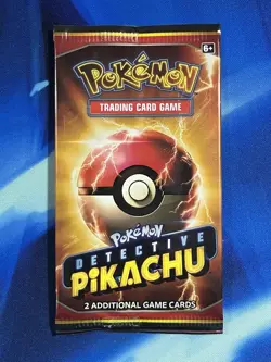 Pokemon TCG Detective Pikachu 2 Card Booster Pack Sealed Lot X10 Promo Nm M - Image 2