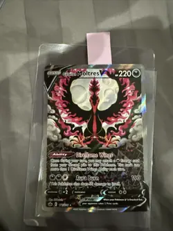 Galarian Moltres V 177/198 Chilling Reign Alternate Art Rare Pokemon Card NM - Image 1