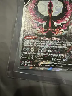 Galarian Moltres V 177/198 Chilling Reign Alternate Art Rare Pokemon Card NM - Image 5