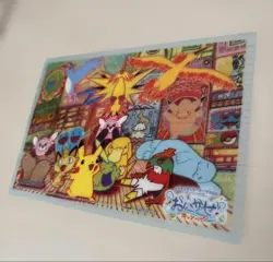 Pokemon Center Osaka DX Opening Commemoration Clear Illustration Card Post Card - Image 3