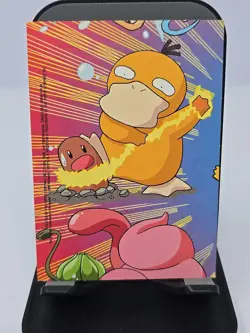 Pokemon Surfing Pikachu 25 8 of 10 Animation Series 2 Card Topps 2000 LP-NM - Image 2