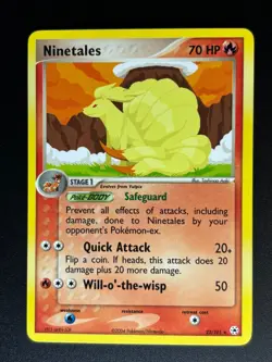 Ninetales 22/101 EX Hidden Legends Regular Rare Pokemon Card - Image 1