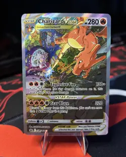 Pokemon Charizard VSTAR SWSH262 Promo Holo Card English - Image 1