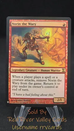 1x Norin the Wary FOIL - The List Reprints - #171 NM - Image 1