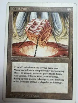 Mana Vault Magic The Gathering - Revised Edition - Image 1