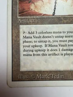 Mana Vault Magic The Gathering - Revised Edition - Image 4