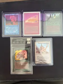 Magic The Gathering Vintage Lot Alpha Beta Unlimited - Image 1