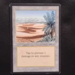 Magic: The Gathering Oasis Land Brian Snoddy Arabian Nights - Image 1