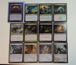 MTG Commander Deck- Honest Rustein Self Mill/Recursion theme. Green/Black deck. - Image 1