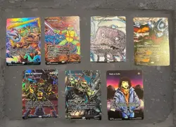 BORDERLESS FOIL & Regular MTG Teenage Mutant Ninja Turtles Source Material PZA - Image 1