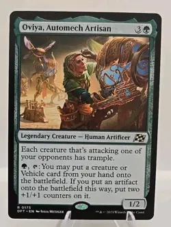 Oviya, Automech Artisan MTG Aetherdrift Regular - Image 1