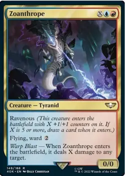 1 x Zoanthrope - Warhammer 40K Universes Beyond - LP - MTG - JXQ - Image 1