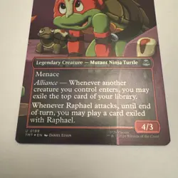 Raphael Most Attitude - Borderless - Teenage Mutant Ninja Turtles - MtG - Image 3