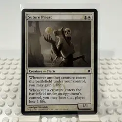 Suture Priest New Phyrexia HP Heavily Played - Image 1