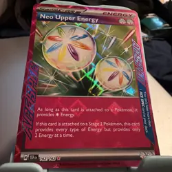 Neo Upper Energy 162/162 Temporal Forces ACE SPEC Rare NM - Image 3