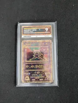Pokemon TCG Ancient Mew 2000 Holo Card Cosmos Movie Promo Ace Mint 9 - Image 1