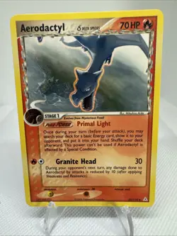 Pokemon Aerodactyl 35/110 ex Holon Phantoms NM - Image 1