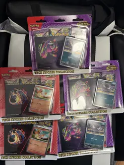 Pokemon Ascended Heroes 3 Pack Sealed Sticker Collection - Image 1