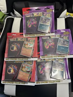 Pokemon Ascended Heroes 3 Pack Sealed Sticker Collection - Image 2