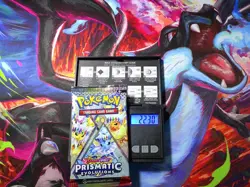 HEAVY! GOD PACKU SIRU 22.30g Prismatic Evolutions Pokemon TCG Booster (SEALED) - Image 1
