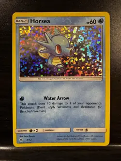 Pokemon TCG | Horsea 003/012 | McDonald's Promo 2018 | Holo | LP-NM - Image 1