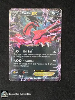 Yveltal EX XY08 XY Promos Pokemon TCG HP D1 - Image 1