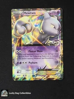 Mewtwo EX XY183 XY Promos Pokemon TCG NM A2 - Image 1
