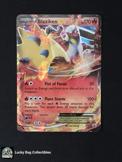 Blaziken EX - XY54 XY Promos Pokemon TCG LP B1 - Image 1