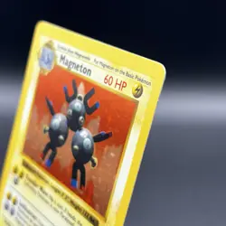 Magneton 9/102 -Holo Rare- 1999 Shadowless Base Set Pokemon WOTC ****MINT**** - Image 5
