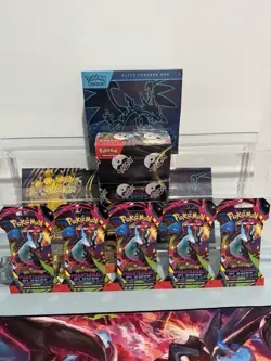Phantasmal flames Booster Box, Elite Trainer Box, and Sleeved Booster Packs-NEW - Image 1