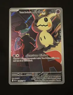 Pokemon Ascended Heroes: Team Rockets Mimikyu 238/217 Illustration Rare - Image 1