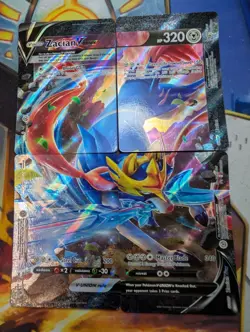 Zacian V-Union Full Set of Four - SWSH163-SWSH166 Black Star Promo (Pokemon) - Image 1