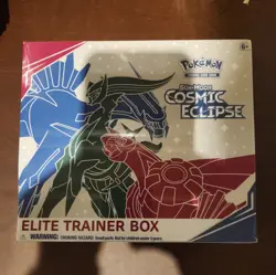 2019 POKEMON TCG SUN & MOON COSMIC ECLIPSE ELITE TRAINER BOX factory sealed - Image 1