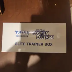2019 POKEMON TCG SUN & MOON COSMIC ECLIPSE ELITE TRAINER BOX factory sealed - Image 2